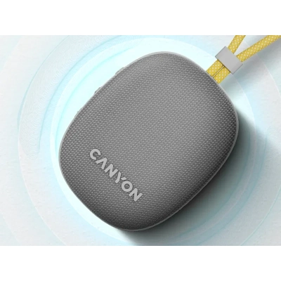 CANYON Głośnik Bluetooth OnMove 12 IPX7 TWS 5W Szary