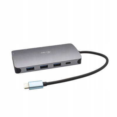 i-tec Stacja dokująca USB-C Metal HDMI/VGA zas.77W