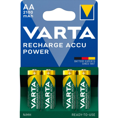VARTA AKUMULATORY R6 2100 mAh RECHARGE ACCU POWER 4szt