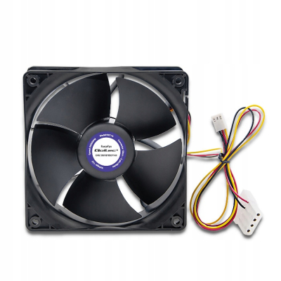 Qoltec Wentylator ForceFan 6000 RPM 120mm 12V 50714