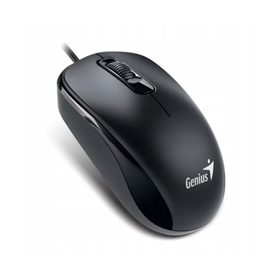 Genius DX-110 Mysz przewodowa, czarna, 1000DPI, USB
