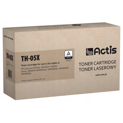 Toner ACTIS TH-05X HP 05X CE505X, Canon CRG-719H;
