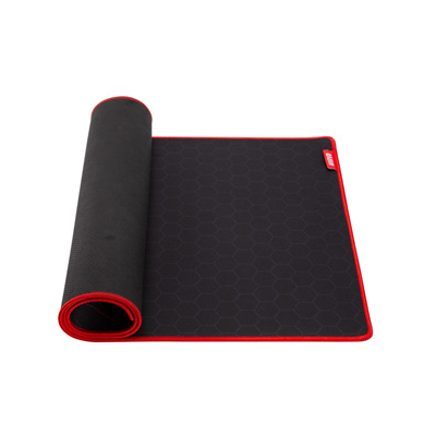 Marvo Podkładka pod mysz, Blaze XL, czarno-czerwona, 900 x 400 x 3 mm