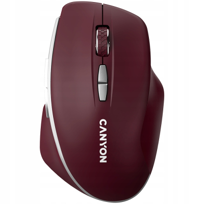 Canyon MW-21 - mysz bezprzewodowa 2.4 GHz czerwona