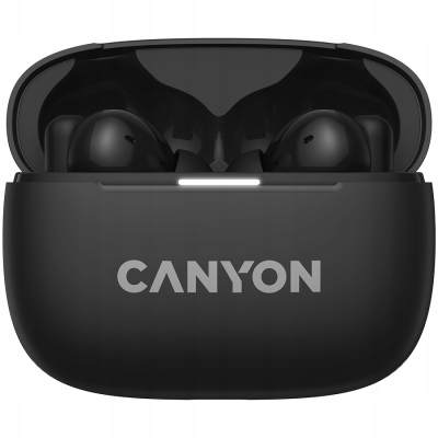 CANYON Słuchawki dokanałowe OnGo 10 ANC i ENC Czarne