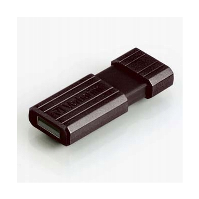 Verbatim USB flash disk, USB 2.0, 128GB, Pinstripe, czarny, 49071