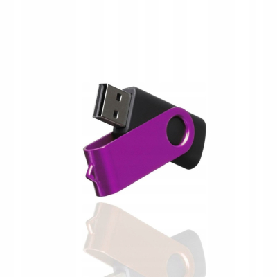 Pendrive Imro AXIS/128G USB 128 GB USB 2.0 fioletowy