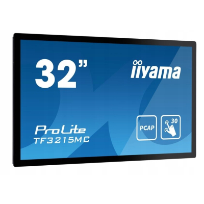 IIYAMA Monitor dotykowy 32 cale TF3215MC-B2 POJ. 30PKT. VA VGA HDMI DP IP65