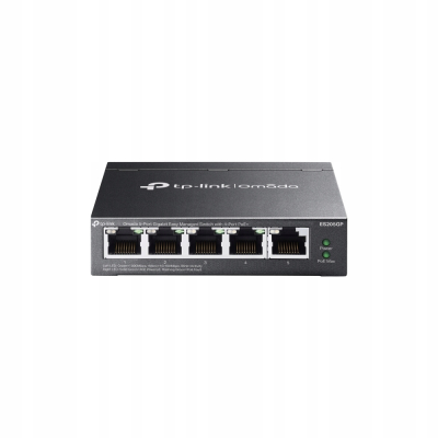 TP-LINK Przełącznik ES205GP Omada 5-Port Gigabit Easy 4-Port PoE+