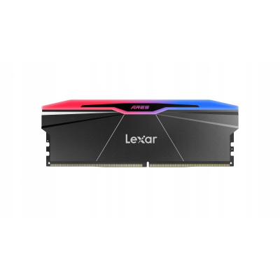 Lexar Pamięć DDR5 ARES RGB Black 32GB(2*16GB)/6000 CL28