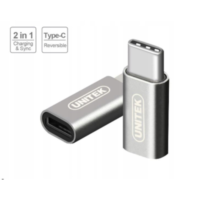 UNITEK Adapter USB TYP-C do microUSB; Y-A027AGY