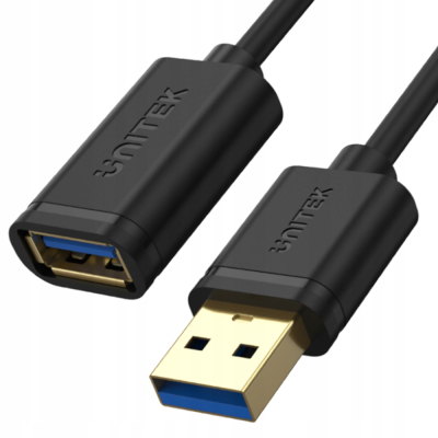 Unitek Y-C457GBK Przedłużacz USB 3.0 1m