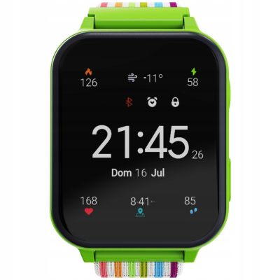 Canyon Alfie KW 37 smartwatch dla dzieci zielony CNE KW37