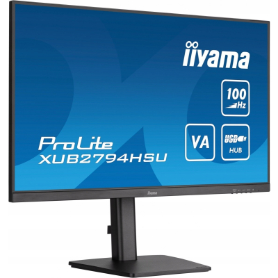 IIYAMA Monitor 27 cali ProLite XUB2794HSU-B6 VA FHD 1920 x 1080 100HZ HDMI DP HAS PIVOT Sklep KOZIENICE RADOM