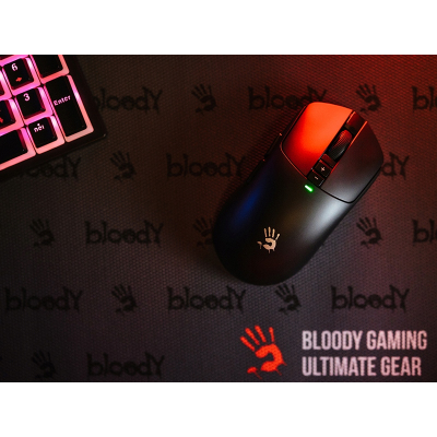 Mysz A4TECH BLOODY R72 ULTRA WRLS 2,4G+USB (Black)
