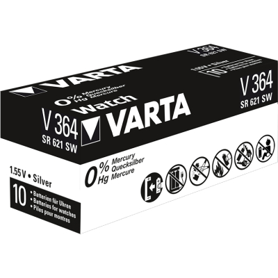 VARTA BATERIA SREBROWA V364 (typ SR60) 1szt