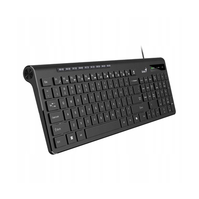 Genius Slimstar 230 II COPILOT klawiatura przewodowa (USB) CZ/SK, czarna