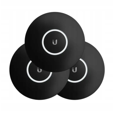 UBIQUITI obudowa do UniFi nanoHD / U6-Lite, czarny kolor, 3-pak