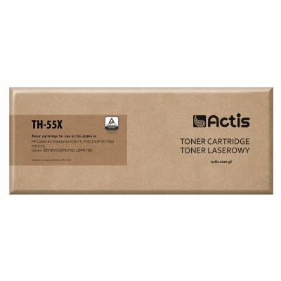 Toner ACTIS TH-55X HP 55X CE255X, Canon CRG-724H