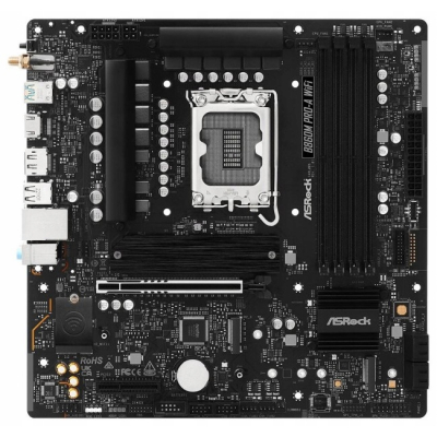 ASROCK MB Desktop B860M Pro-A Wi-Fi, S.1851, 4x DDR5, 1x PCIe 5.0 x16