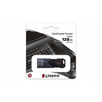 Kingston Data Traveler Exodia Onyx 128GB USB3.2