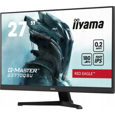 IIYAMA Monitor 27 cali G2770QSU-B6 0.2ms IPS DP HDMI 180Hz