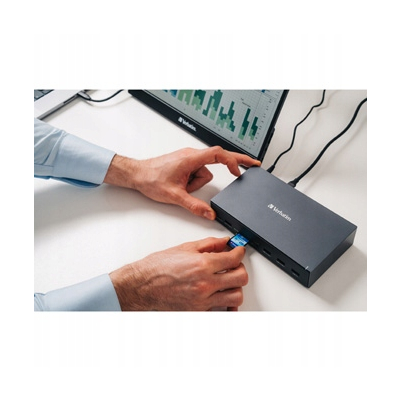 Stacja dokująca Verbatim USB-C Pro 17-port HDMI RJ45 microSD USB-A 3.2