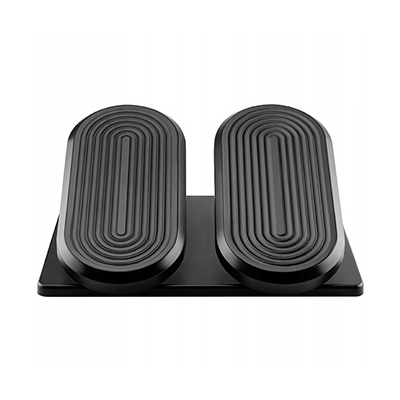 Powerton ERGO STEPPER Podstawa podnóżek ergonomiczny, czarny