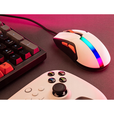 Mysz Przewodowa gamingowa Optyczna Tracer GameZone Cool 12000 dpi Biała