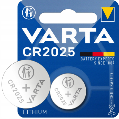 VARTA BATERIA LITOWA 3V CR2025 1szt