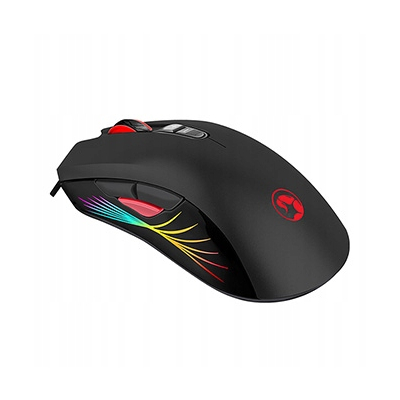 Marvo M519 Mysz przewodowa, czarna, 12000DPI