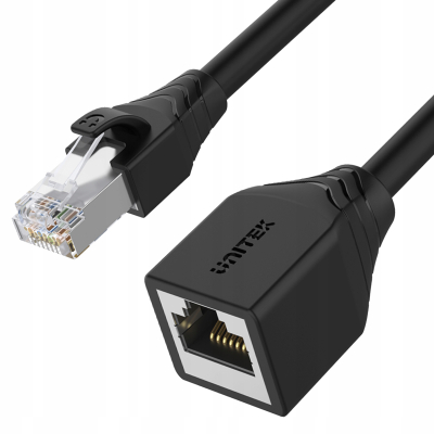 Unitek przedłużacz RJ-45 (8P8C) M-F Cat 6 STP 1 m