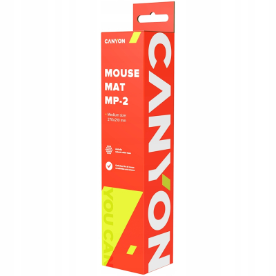 Canyon MP 2 podkładka gamingowa 270×210×3 mm czarna