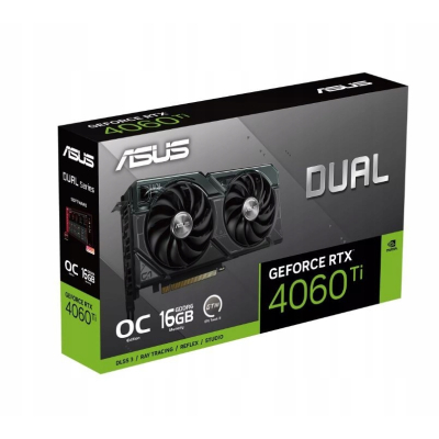 ASUS Karta graficzna RTX 4060 Ti DUAL OC 16G GDDR6