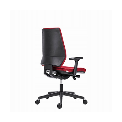 Powerton ERGO SIMA Ergonomiczny fotel biurowy, Czerwony