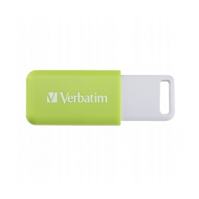 Verbatim USB flash disk, USB 2.0, 32GB, DataBar, zielony, do archiwizacji
