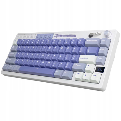 ROYAL KLUDGE RK M65 Ocean Blue Gaming Keyboard Beige switch