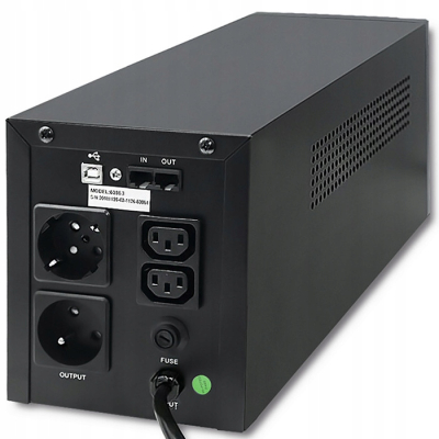 Qoltec Zasilacz awaryjny UPS Line Interactive Monolith 1200VA 720W
