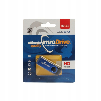 Pendrive Imro AXIS 16GB 16 GB USB 2.0 niebieski