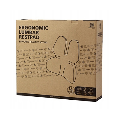 Powerton ERGO PAPILIO Podparcie lędźwiowe, niebiesko-szary