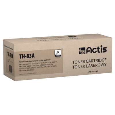 Toner ACTIS TH-83A HP 83A CF283A, Canon CRG-737; S