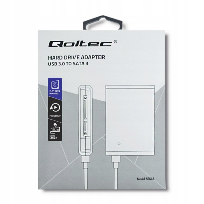 Qoltec Adapter USB 3.0 do dysków HDD/SSD 2.5