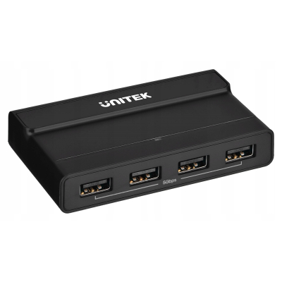 Unitek Przełącznik KVM 4x USB-A 5Gbps aktywny