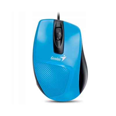 Genius DX-150X Mysz przewodowa, niebieska, 1000DPI