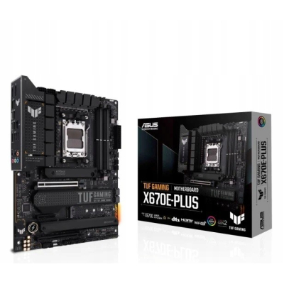 Asus Płyta główna TUF GAMING X670E-PLUS AM5 4DDR5