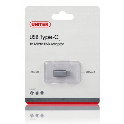 UNITEK Adapter USB TYP-C do microUSB; Y-A027AGY