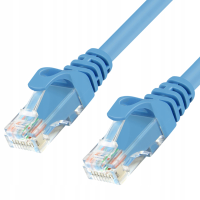 Unitek Y-C813ABL Patchcord UTP kat.6 niebieski 10m