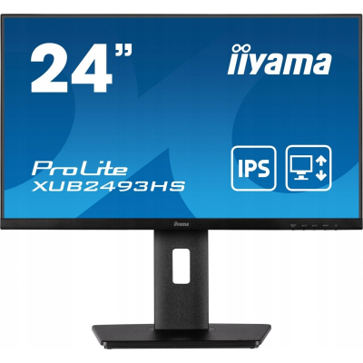 IIyama Monitor 23.8 cala XUB2493HS-B5 IPS.HDMI.DP