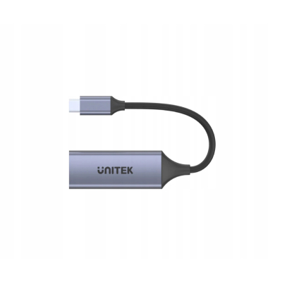 Unitek Adapter USB-C - RJ45 1Gbit LAN, PD 100W