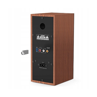 Genius głośniki SP-HF800BT, 2.0, 20W, czarno-brązowy, Bluetooth 5.3